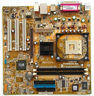 ASUS P4S800-MX.     