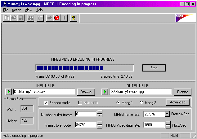     MPEG-1   LSX-MPEG Encoder