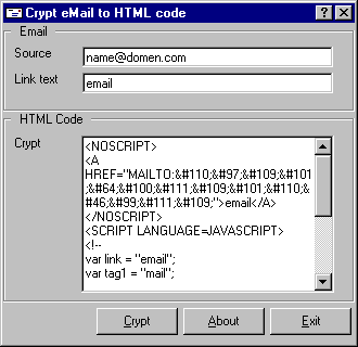 Crypt eMail