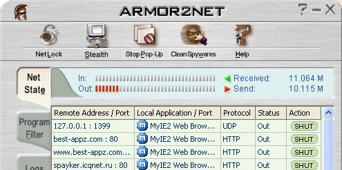 Armor2net Personal Firewall 3.12