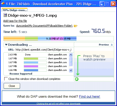 Download Accelerator Plus