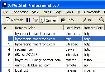 X-NetStat Professional v5.31