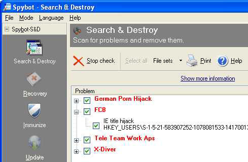 Spybot - Search and Destroy 1.4